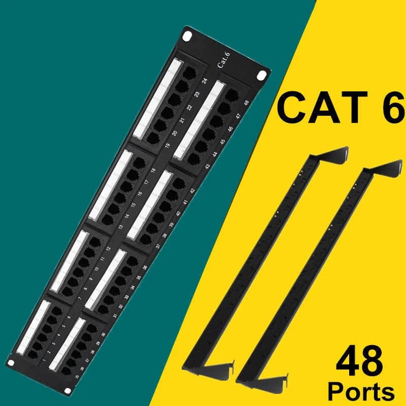 FastUp Cat6 Patch Panel 48 ports thumbnail 3
