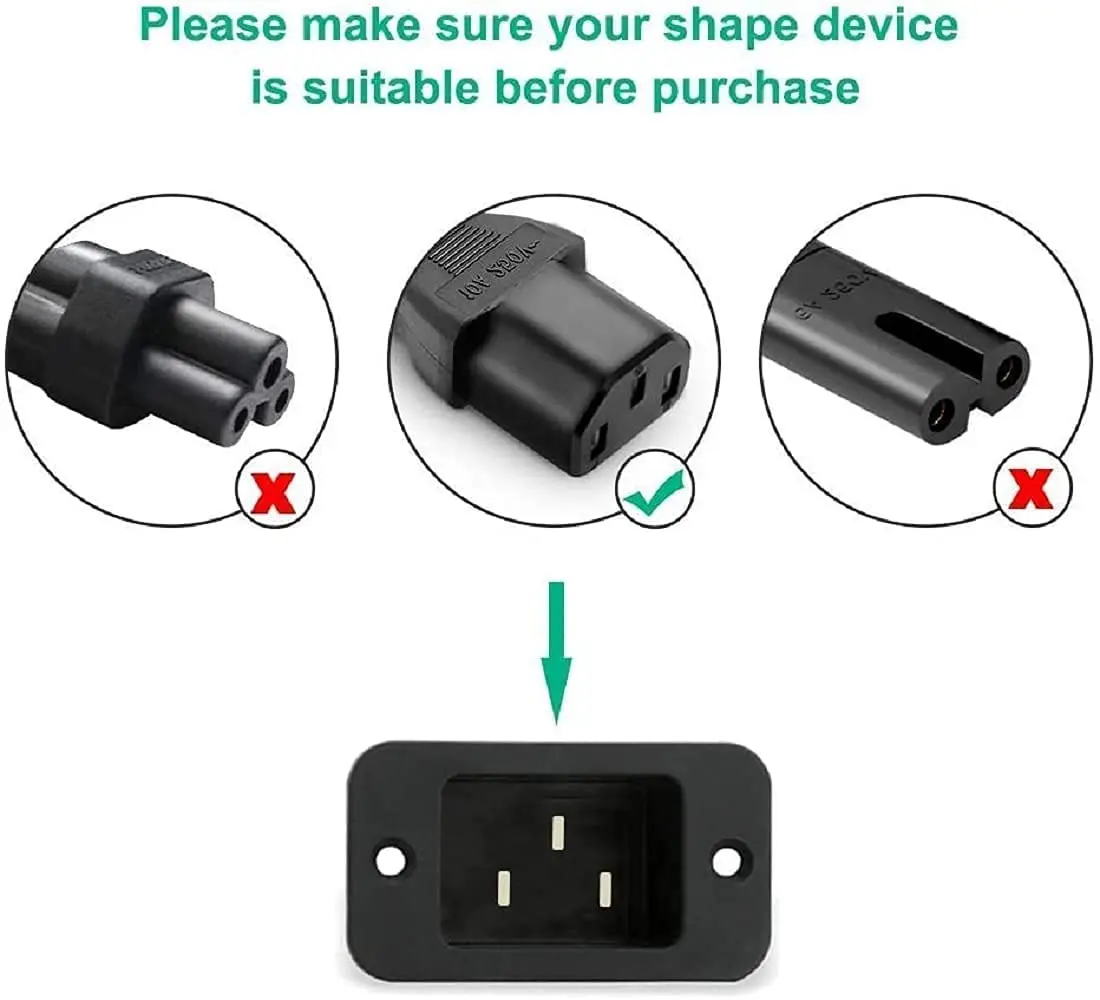 FastUp Computer power cable 1.5m thumbnail 2
