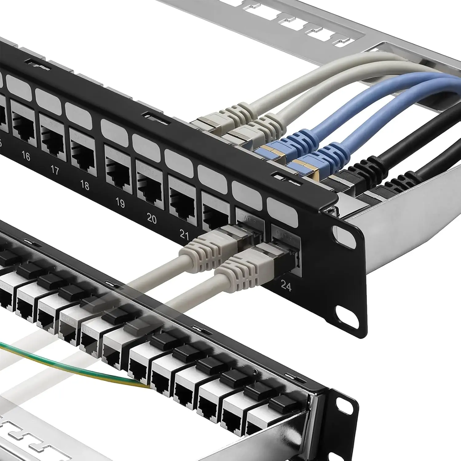 FastUp Cat6 Patch Panel 24 ports thumbnail 2